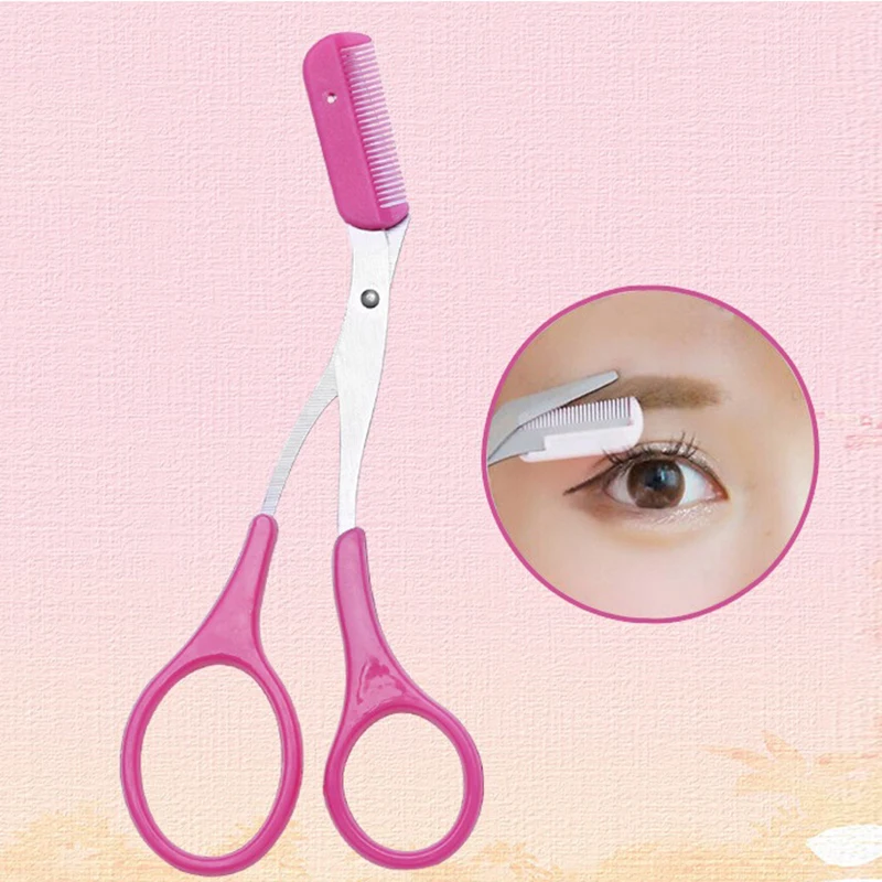 1 шт. новые клипсы для ресниц ножницы коррекции бровей косметический инструмент
