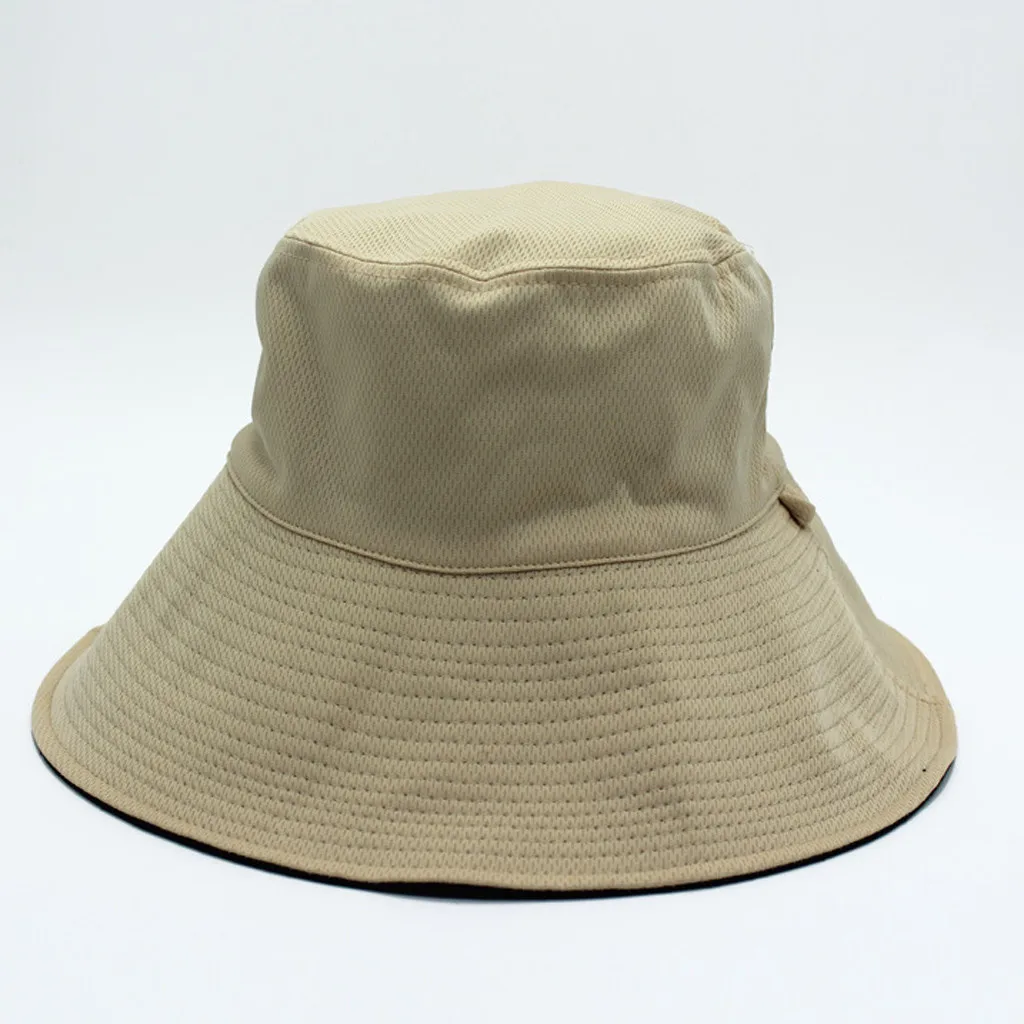 

Women Double Sided High Quality Big Brim Sun Hat UV Protection Fishman Golf Cap