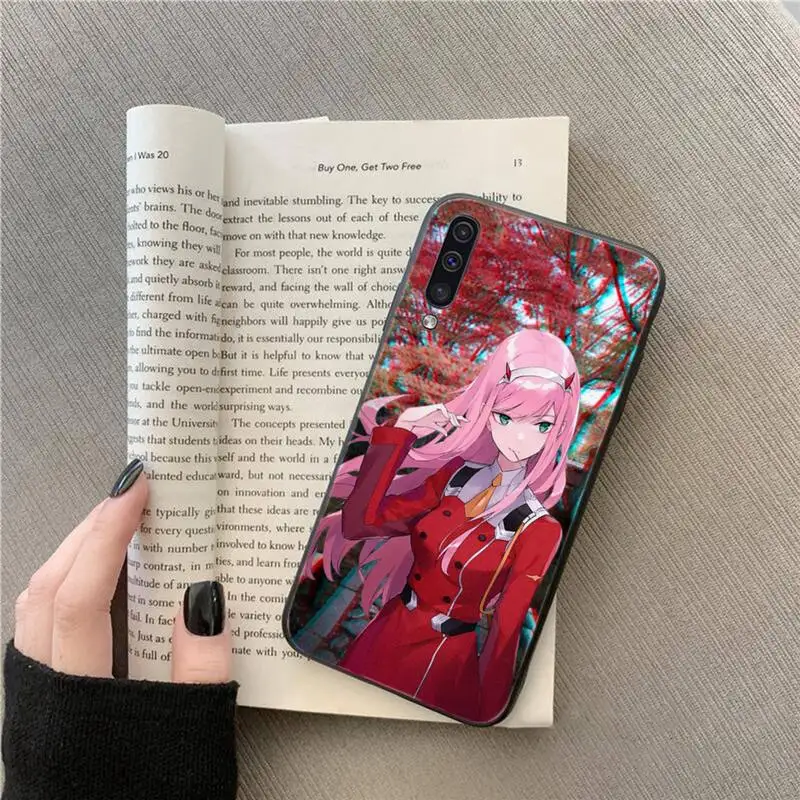

Zero Two 02 DARLING Japan anime Phone Case For Samsung galaxy A S note 10 7 8 9 20 30 31 40 50 51 70 71 21 s ultra plus