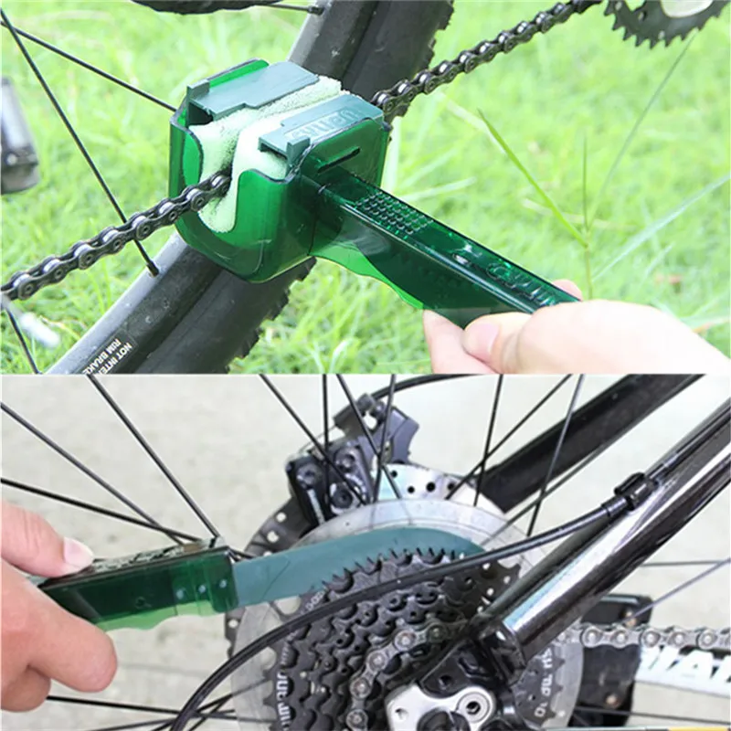 Набор инструментов для чистки велосипедной цепи кассета щетки скруббер быстрая