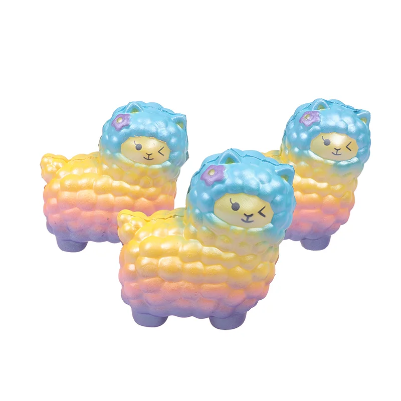 Милая галактика огромная овечка Альпака мягкая медленно восстанавливающая