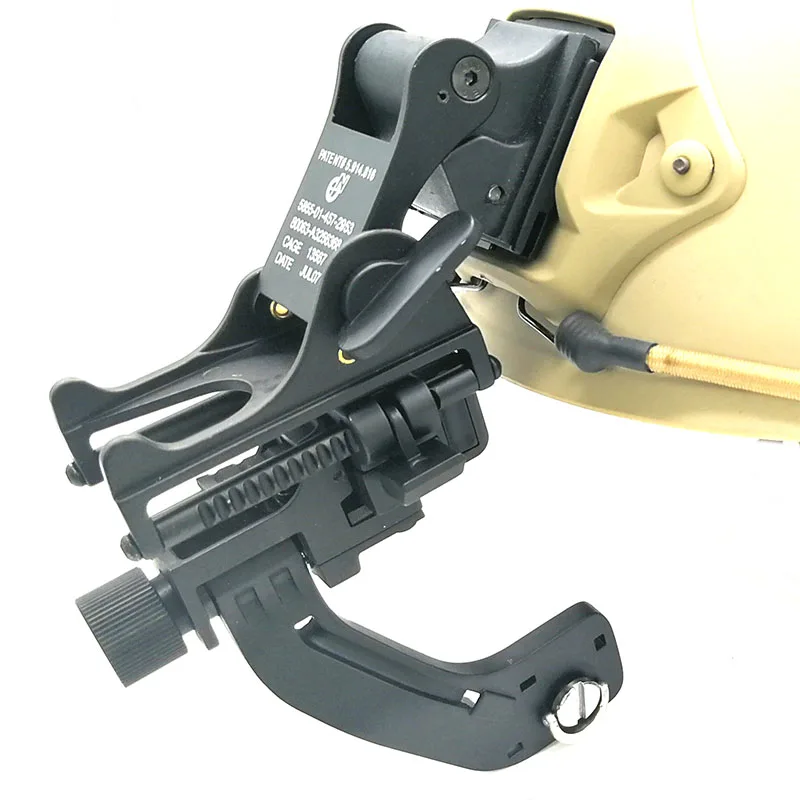 

Tactical Helmet Mount For Single Tube Night Vision Goggles GS1X 20 Pulsar Dumper Truck + Aluminum Alloy j-arm