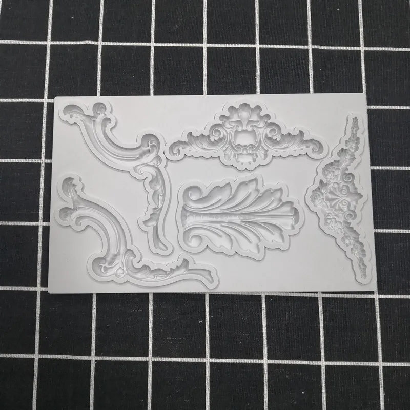 Силиконовая форма для украшения торта помадки инструмент выпечки шоколада | Дом