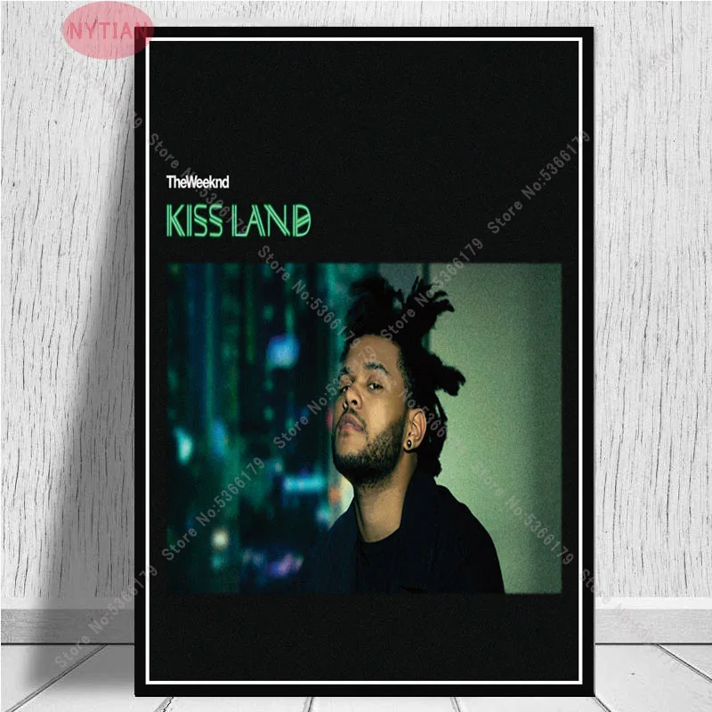 NT940 The Weeknd надувные шары со звездным домом альбомом рэп музыки картина постер
