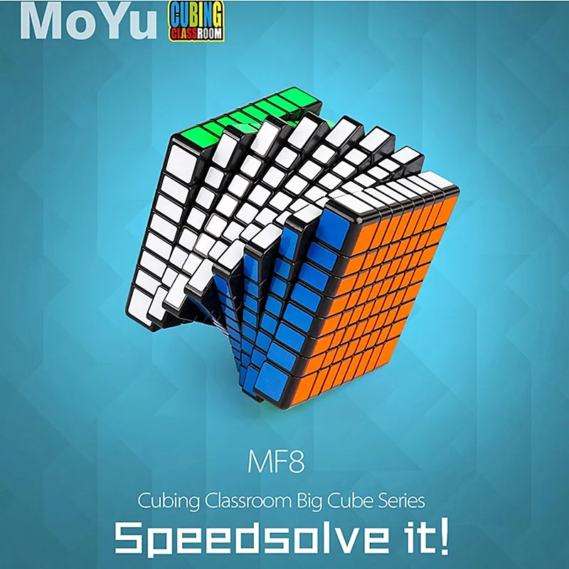 Moyu MF8 8x8x8 магический куб 6x6x6 7x7x7 скоростной Куб 9x9x9 Головоломка 6x6 7x7 8x8 9x9 cubo magico MF6 MF7