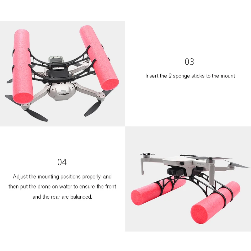 DJI Mavic мини посадочный поплавок набор для посадочное снаряжение тренировочное