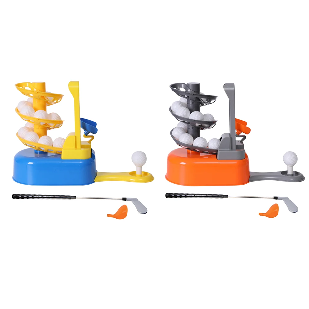 

Outdoor Golf Ball Serve Children Family Automatic Golf Ball Indoor Practice Toy for Living Room Kindergarten