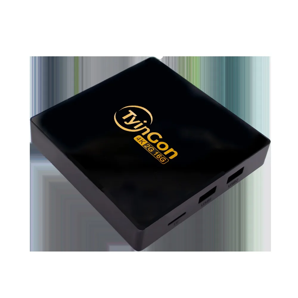 TyinGon Android ТВ приставка 2G16G 4G32G 4K H.265 Смарт ТВ приставка с 1 год iptv
