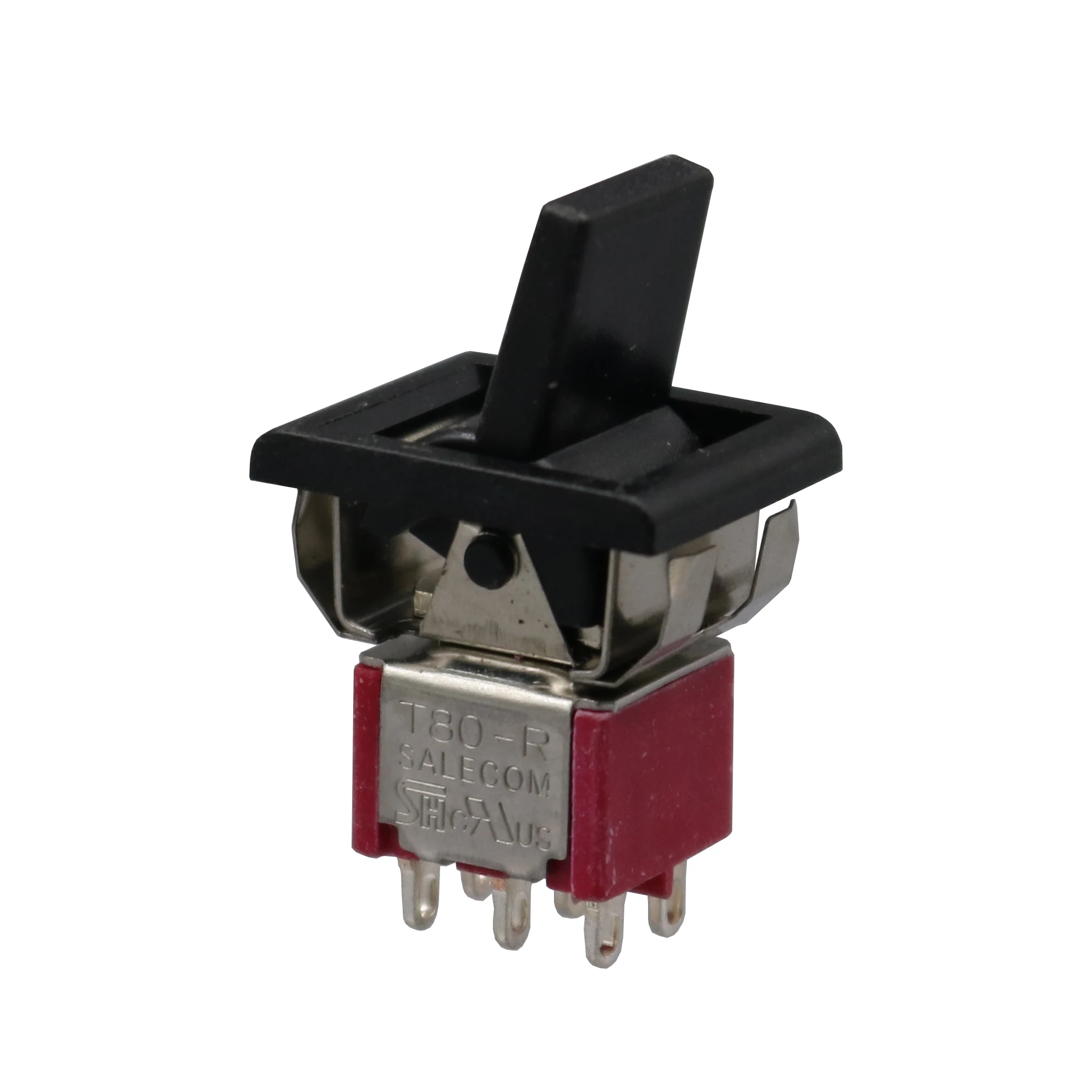 Черная мини Лопатка 1 шт. ш. 6Pin 2 позиции вкл. ВКЛ. тумблер DPDT|Выключатели| |