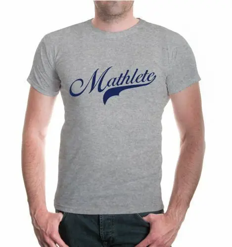 Мужская футболка унисекс с коротким рукавом mathlete Maths Математика Genius mathletes