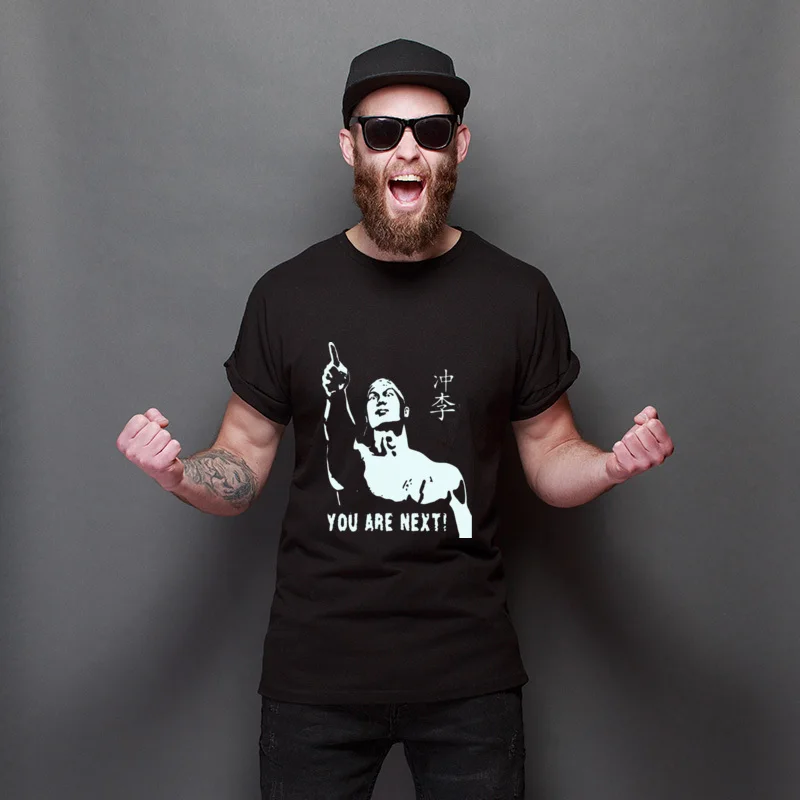 

You Are Next Crew Neck Printing Tee-Shirt High Quality Oversized T Shirt Fashionable Cotton Tops T Shirt Harajuku