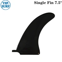 long board surf fin 7 5length plastic material center fins surfboard fin