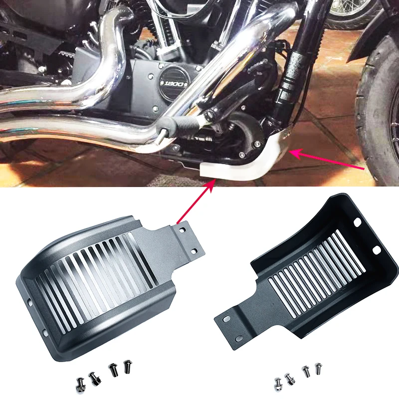 Защитная пластина для рамы мотоцикла XL883 XL1200 XL48 защитная Bash Sportster XL 883 1200X48X72 204-2018