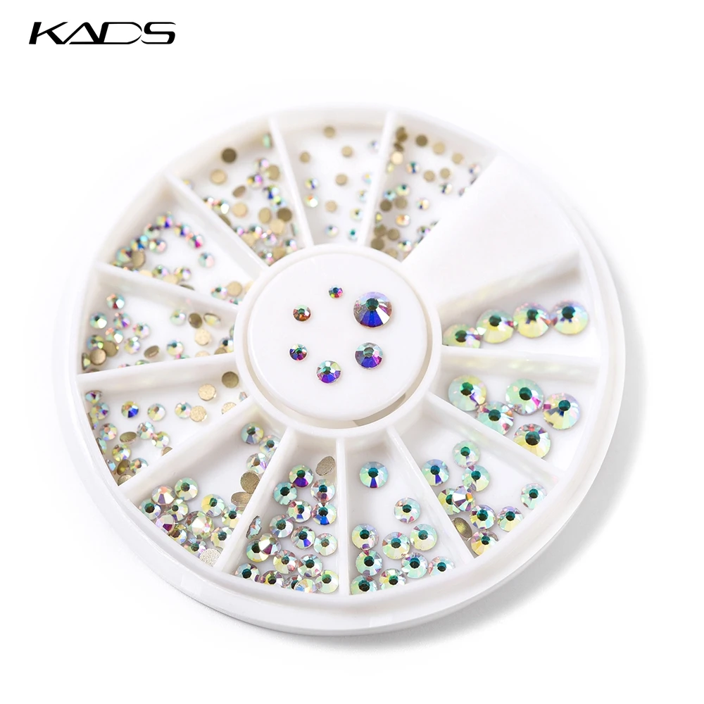 Украшения для дизайна ногтей KADS аксессуары маникюра большого размера 3D Стразы