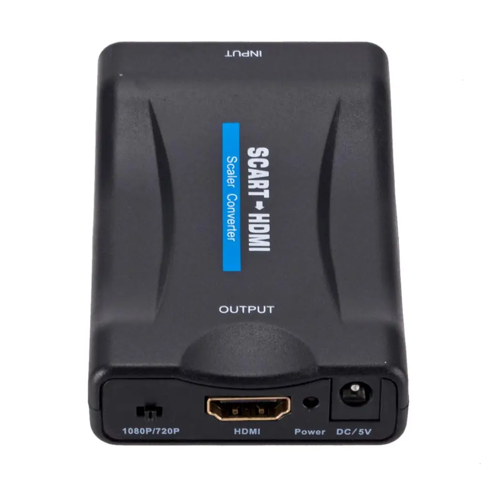 Преобразователь 1080P Scart в HDMI-совместимый преобразователь Аудио высококлассный