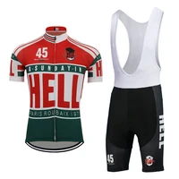 classic cycling jersey set ropa ciclismo hombre men bike jersey set bicycle clothing bib shorts 9d gel breathable pad mtb