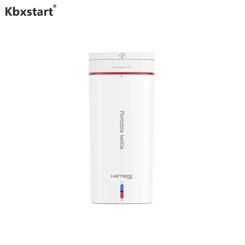 Kbxstart, электрический чайник, портативный, для путешествий, бытовой, умный, бойлер для воды, 304, нержавеющая сталь, офисный изолированный чайник, горшок, 100-240 В