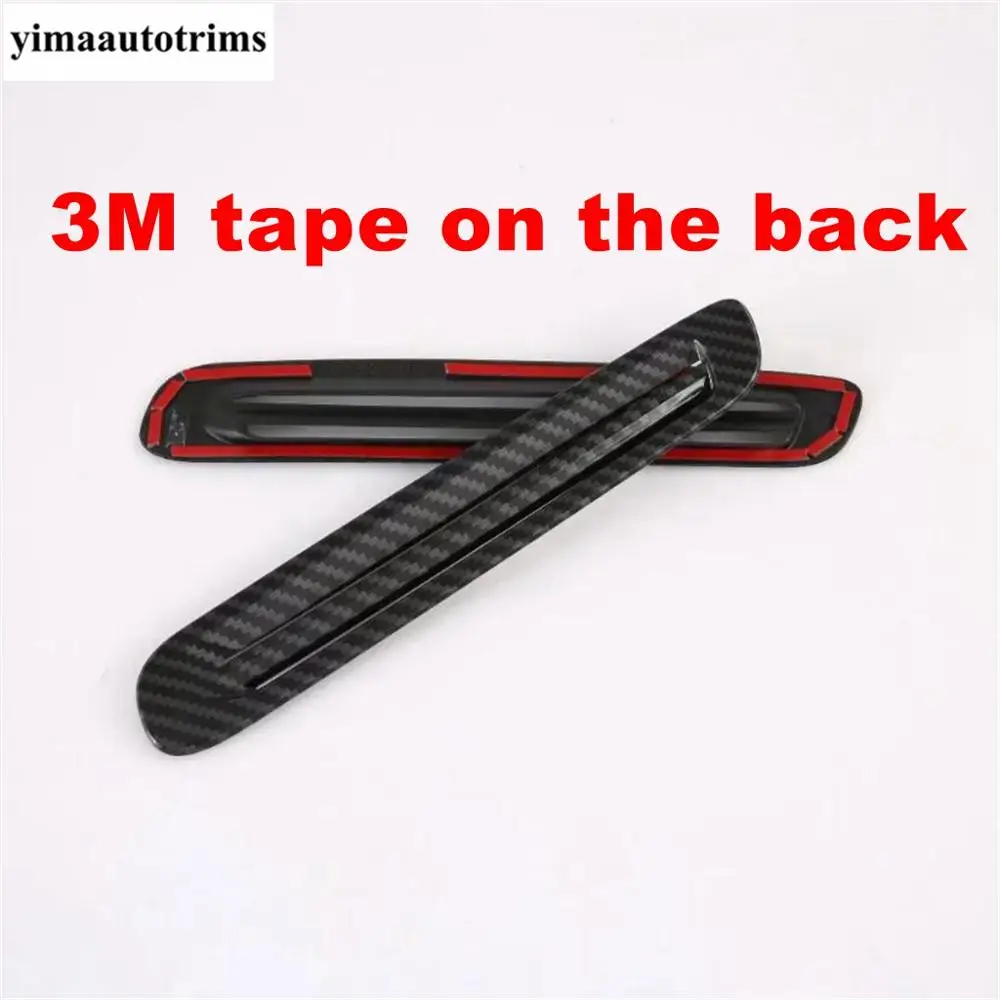 

Window Pillar A Air Conditioner AC Vent Outlet Decoration Cover Trim For Mazda 3 Hatchback Sedan 2019 2020 ABS Carbon Fiber Look