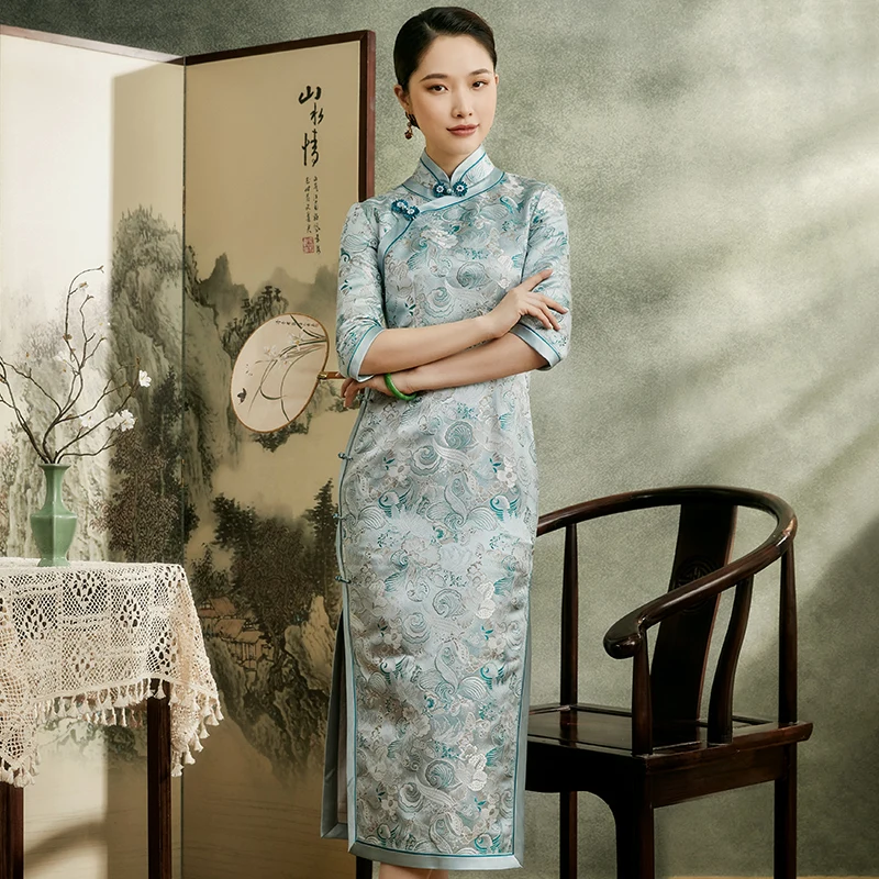 

Xiyue's new Chinese style brocade in early spring of 2021