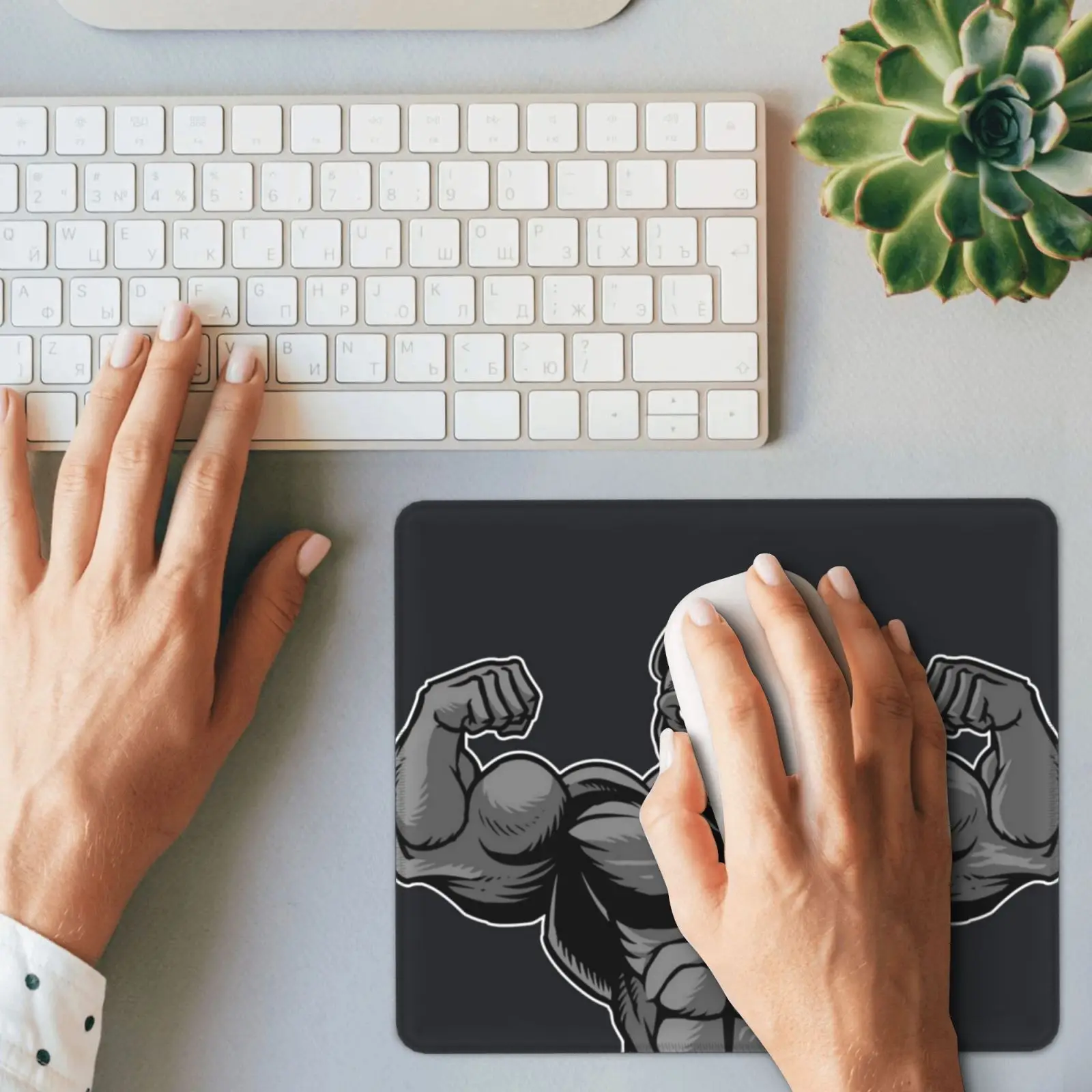 Коврик для мыши бодибилдинга питбуля рисунок сделай сам занятий в спортзале