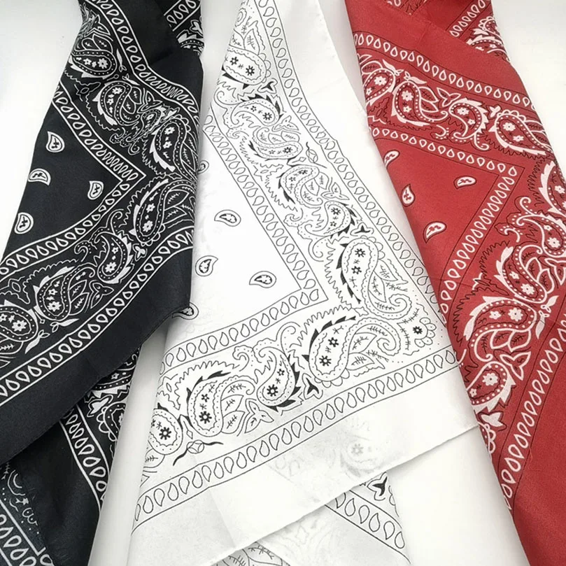 

3pcs/lot Bandana Headband Women Men Bandana Hair Scarf Accessories Paisley Headscarf Handkerchief Male Female Pocket Squares