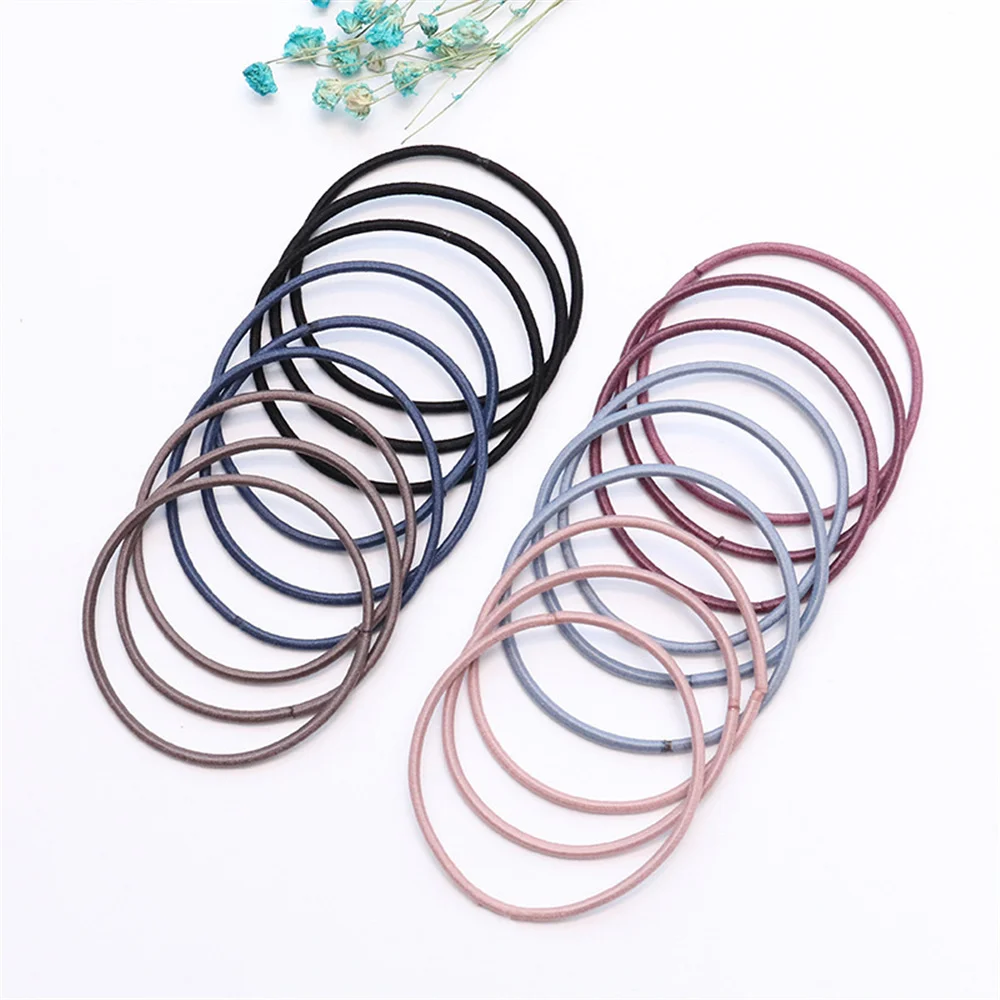 20 звёзд простая Базовая нейлоновая резинка для волос высокоэластичная бесшовная