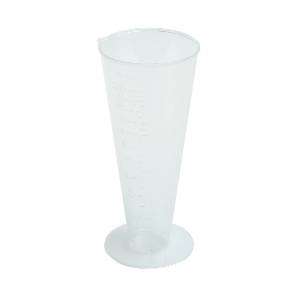Пластиковый градуированный мерный стаканчик 100 250 500 мл кухонные прозрачные