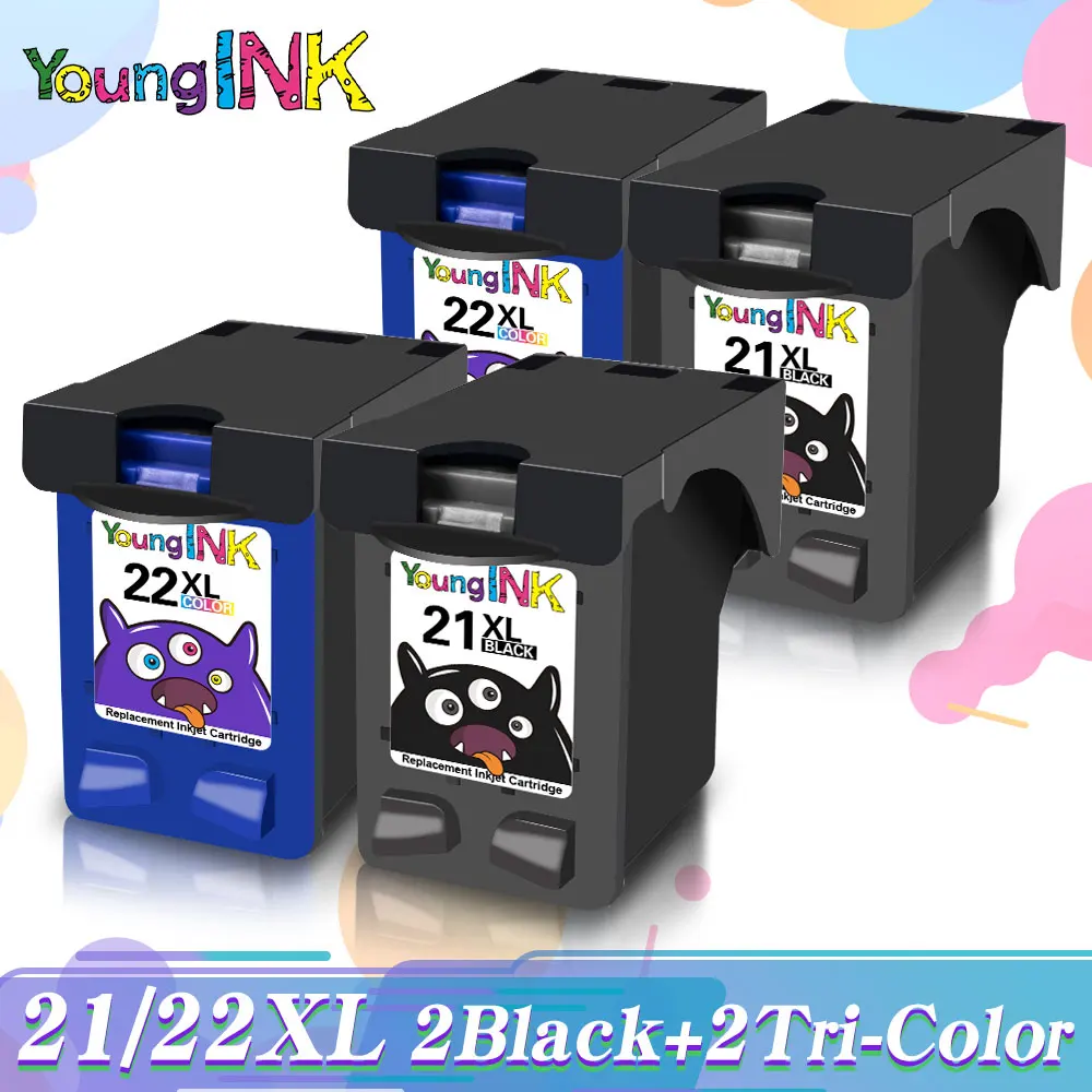 

Картридж для принтера HP 21 22 HP 21XL 22 XL Deskjet Envy 3918 3920 3930 3930 3938
