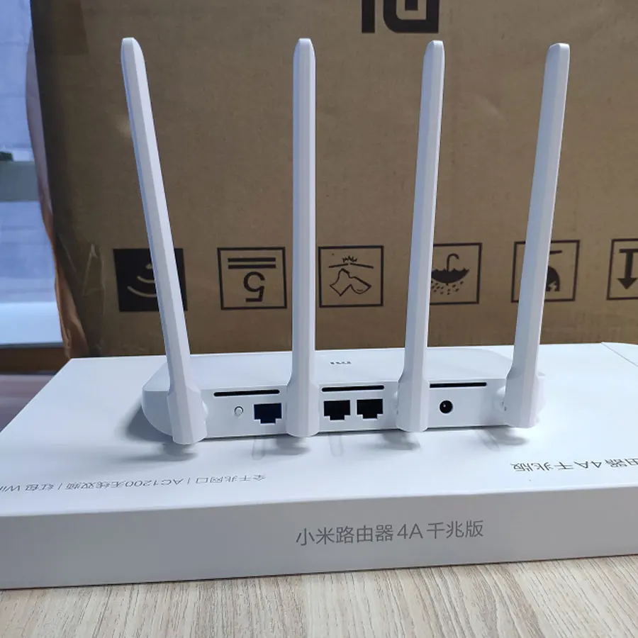 Xiao mi маршрутизатор 4A WiFi маршрутизатор Gigabit Edition mi двухдиапазонный 2,4 ГГц 5 ГГц двухдиапазонный с высоким коэффициентом усиления 4 антенны приложение для дома и офиса cv6 802.11ac