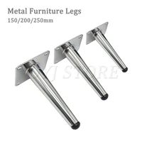 24 pack modern style metal furniture legs heavy duty furniture support legs for sofa tv bench cabinet dresser with screws