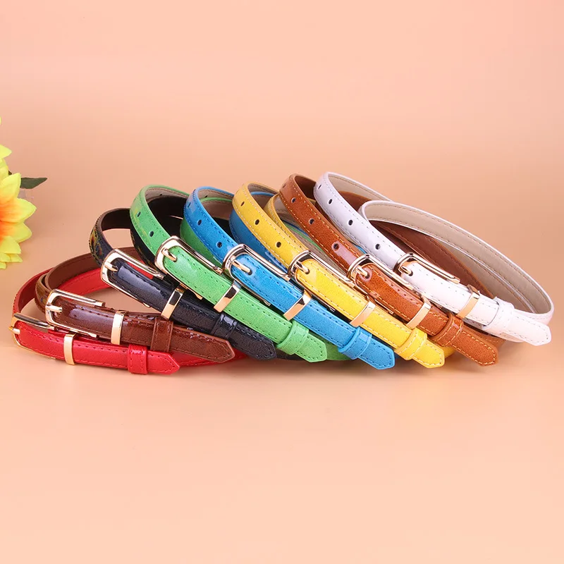 

New Clearance Sales Women Fashion Waist Belts Lovely Girl PU Waist Strap Dress Decorative Accessories Gold Pin Buckle Waistband