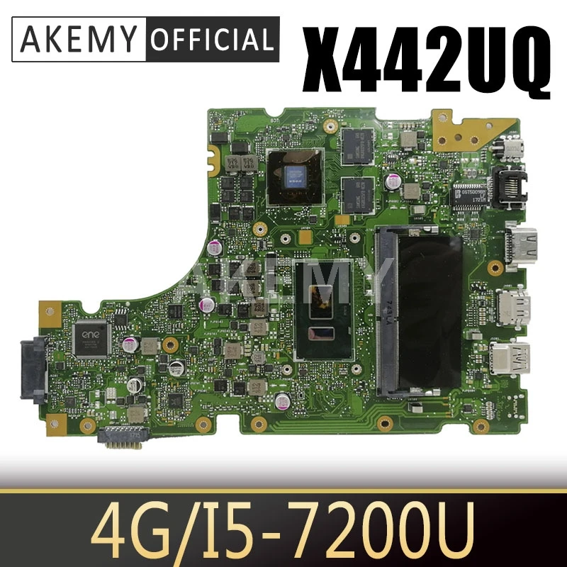 

Материнская плата для ноутбука X442UQ для ASUS VivoBook 14 X442UQR R419U X442UN X442UR X442UNR оригинальная материнская плата GT940MX 4GB-RAM I5-7200U