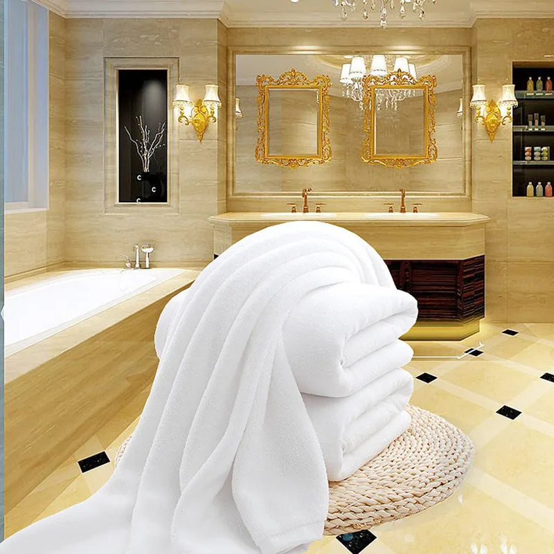 

100x 200CM Towels for Pool Big Towels 100% Cotton Towels,White,Spa,and Gym Lightweight and Highly Absorbent Quick Drying Towels