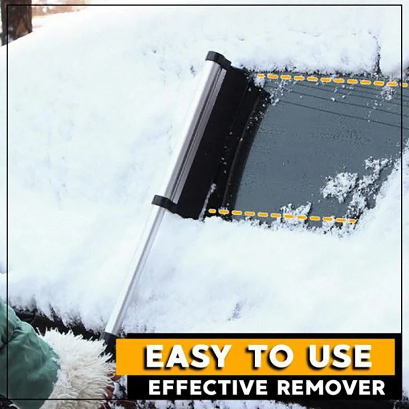 

Car Ice Scraper Windshield Ice Breaker Quick Clean Glass Brush Snow Remover TPU Tool Auto Window Winter Snow Brush Shovel