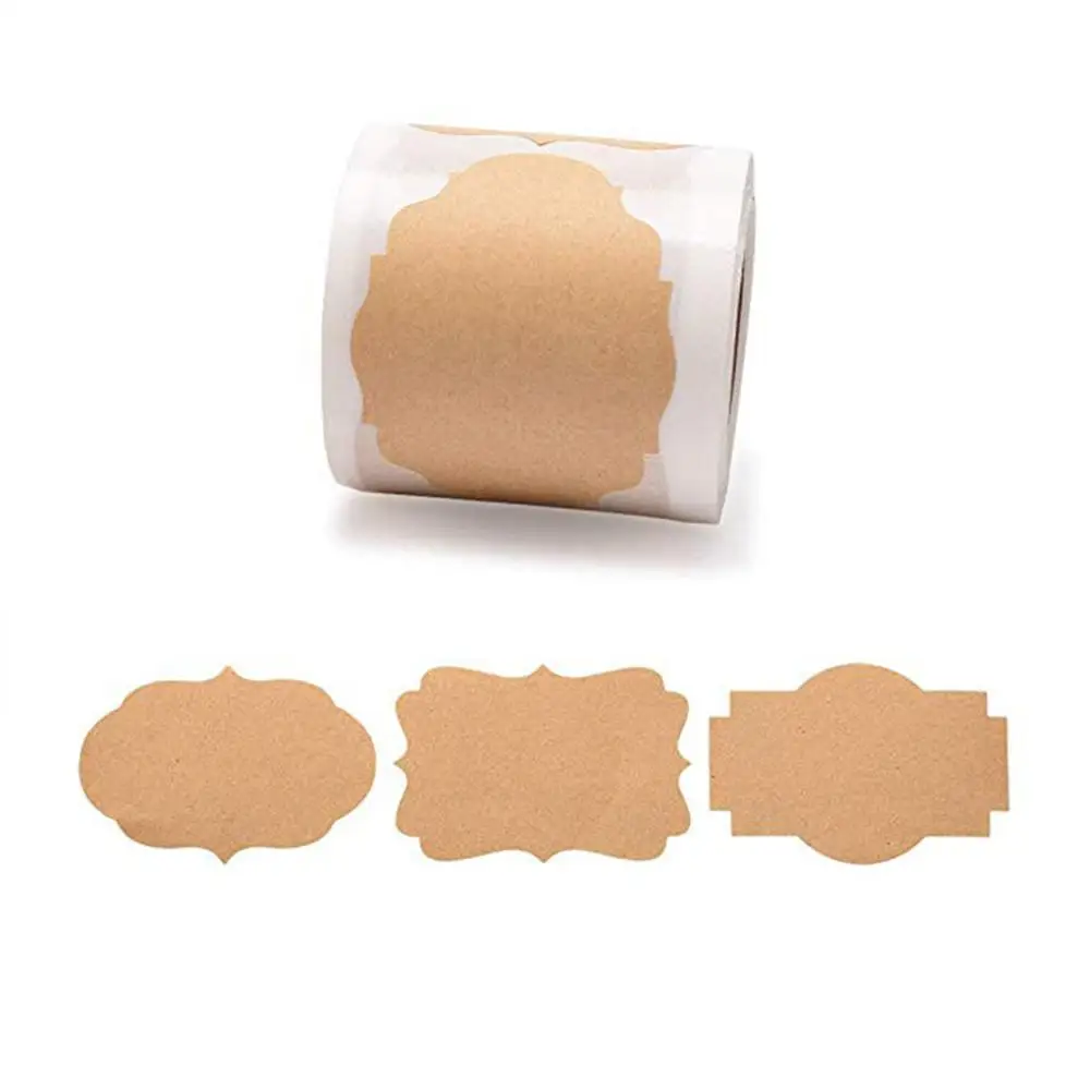 300 шт. в рулоне 2*1 2 дюйма пустые наклейки этикетки для скрапбукинга упаковки и