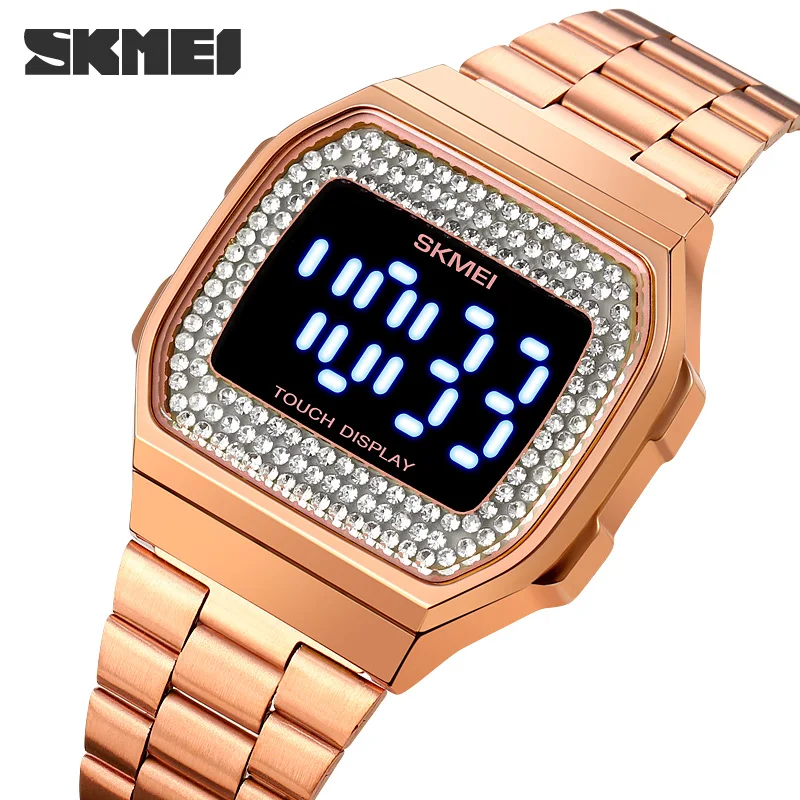 

Watch Women Top brands Luxury 3Bar Waterproof Ladies Watches Small Dial Digital Watch Relogio Feminino SKMEI montre femme