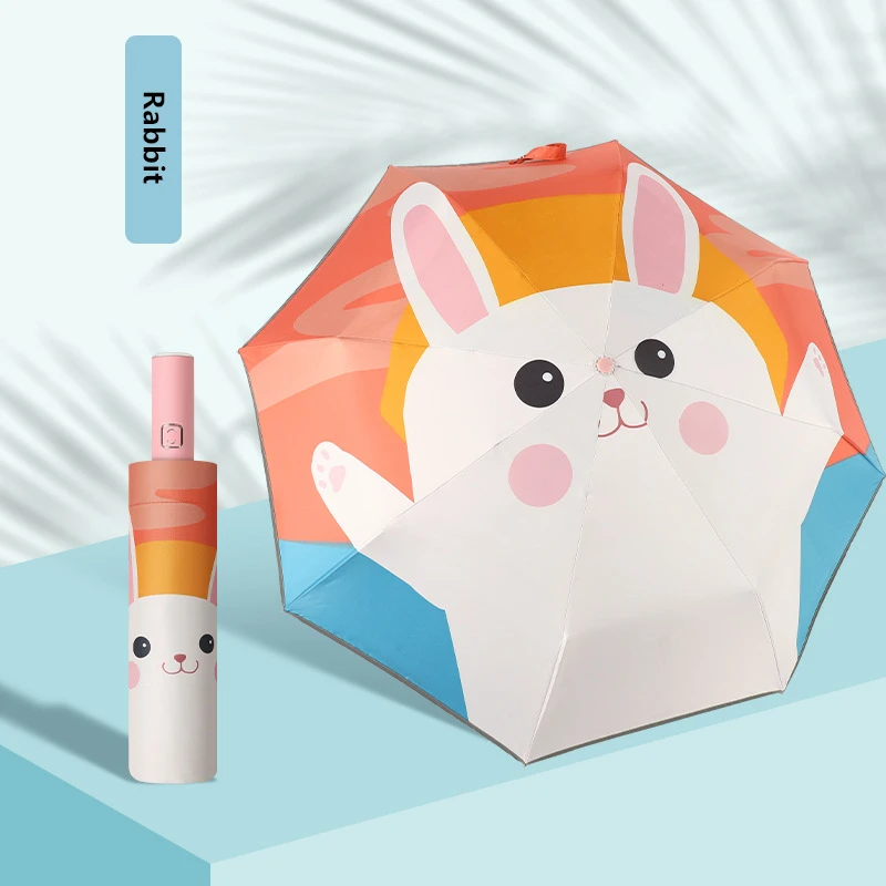 Детский зонт для мальчиков и девочек мультяшный автоматический с