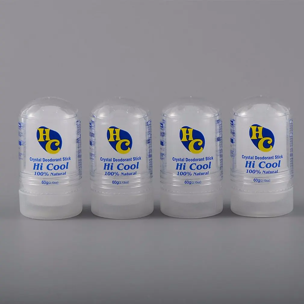 

60g Crystal Deodorant Alum Stick Body Underarm Odor Remover Antiperspirant for Women and Men Deodorant Stick Undefined