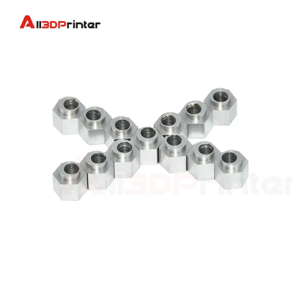 2/5 шт. изолированный алюминиевый столб 10x5 мм отверстие Эксцентриковая винтовая