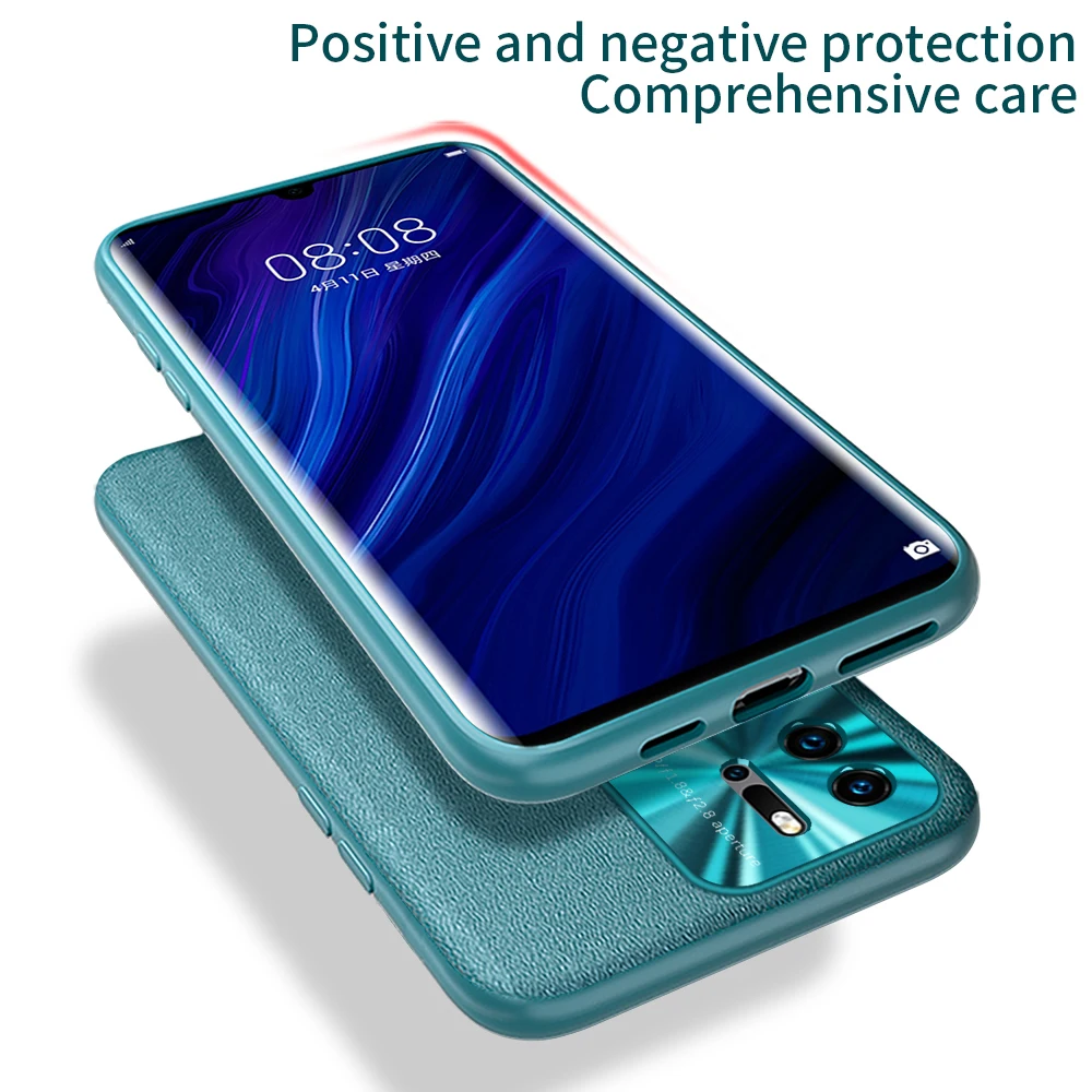 

Shockproof Case for Huawei P30 Lite P20 P40 Pro Cases Camera Lens Soft Silicone Matte Cover for Huawei Mate 30 20 Pro