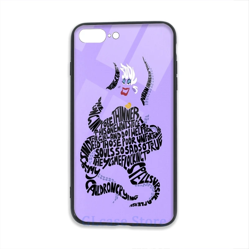 Урсула (3) Чехол для мобильного телефона iPhone 12 Pro 11 X XR XS Max 8 7 6 6s Plus 5s Мягкий ТПУ