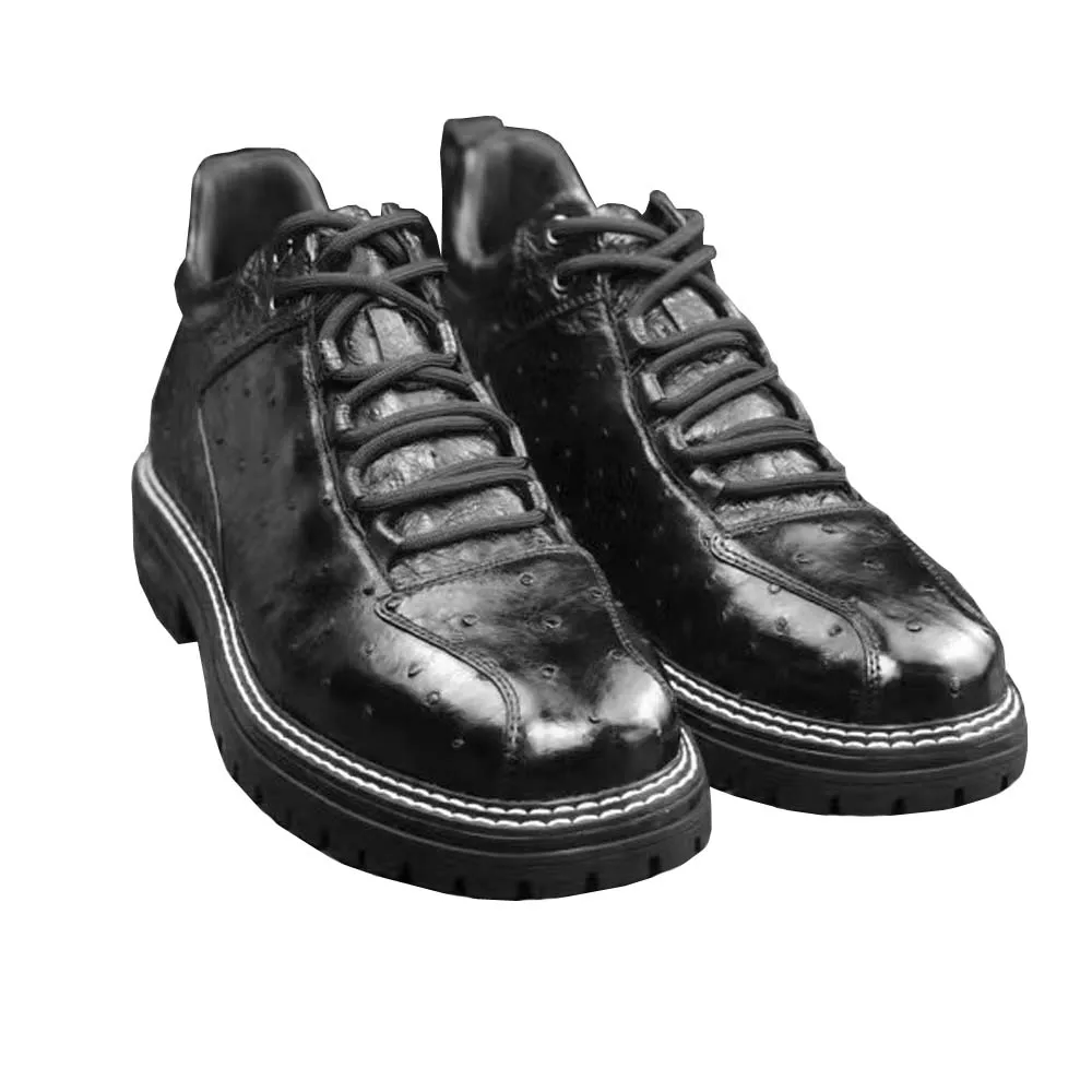 Новое поступление мужская обувь yingshang Мужская из страусиной кожи повседневная на