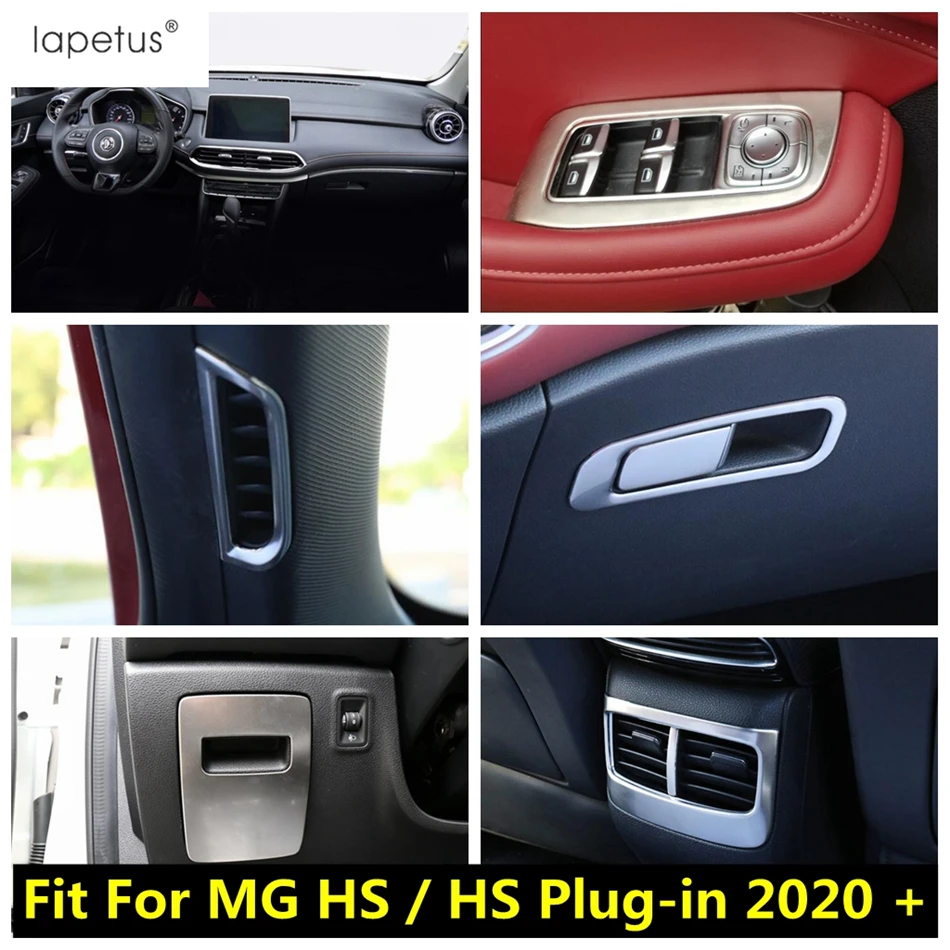 

Main Driving Storage Box Air Conditioning AC Vent Outlet Cover Trim Stainless Steel Accessories For MG HS / Plug-in 2020 - 2022