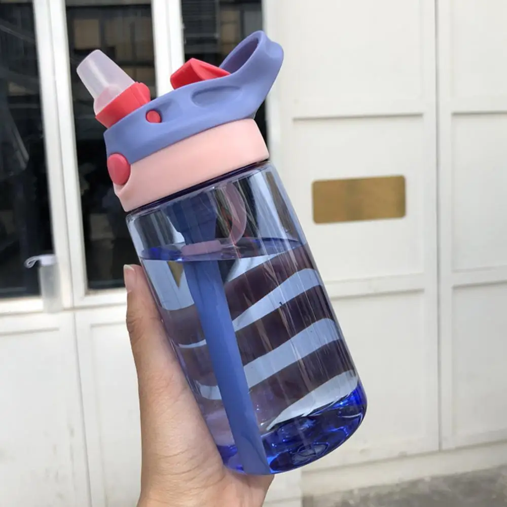 

Portable Adult Kids Cute Leak-Proof Sport Juice Water Straw Drinking Cup Bottle Anti-fall water cup