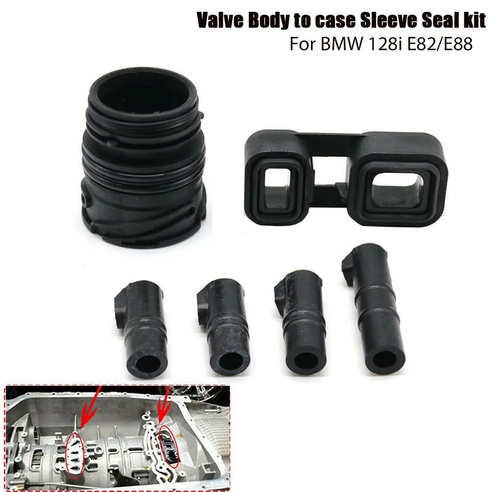 

6HP19 6HP21 Transmission Sealing Tube Valve Body Sleeve Seal Kit For BMW 6PCS