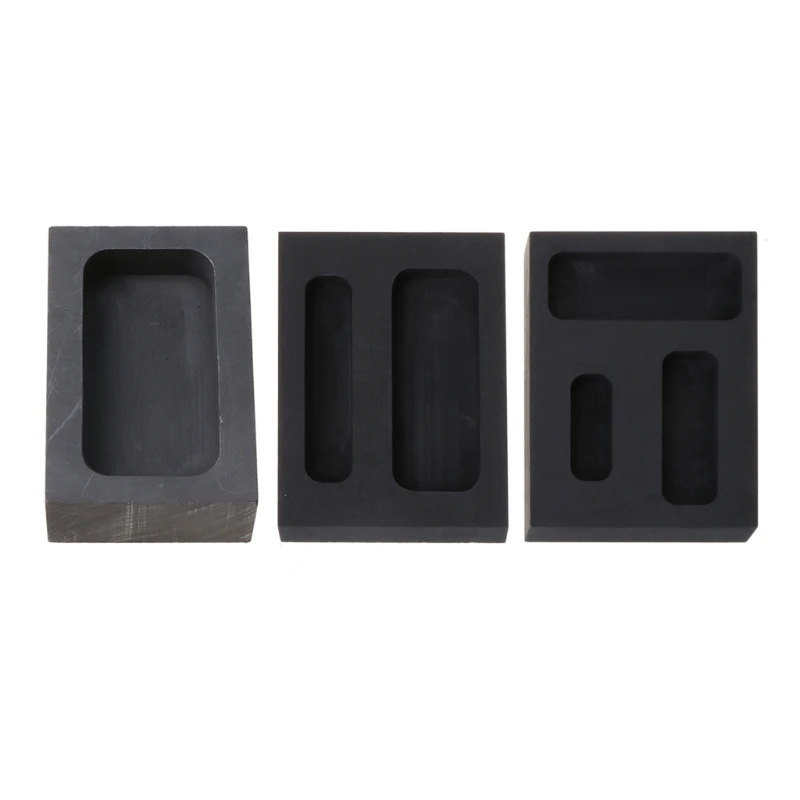 Золотистый тигель графитовый слиток металлический стержень литье инструмент