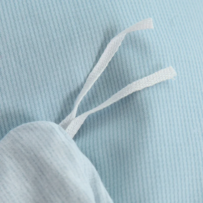 

1Pcs Duvet Cover Blue Quilt Cover Pure Cotton Flowers Bedclothes Single Double Queen King with Zipper Queen King Bedding Set