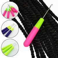 wig crochet metal latch hook needle for knitting braiding twist hair extensions styling carpets repair tools braid craft crochet