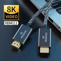 moshou hdmi 2 1 cable 8k 60hz 4k 120hz 48gbps arc earc hdr video cord for amplifier tv ps4 ps5 ns projector high definition