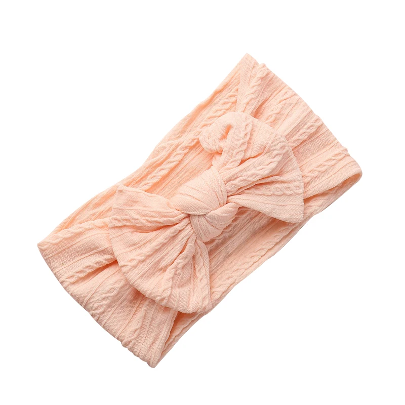

BowKnot Baby Headband Cotton Wide Head Decorative Function Turban Infant Newborn Headbands Baby Comfortable Texture